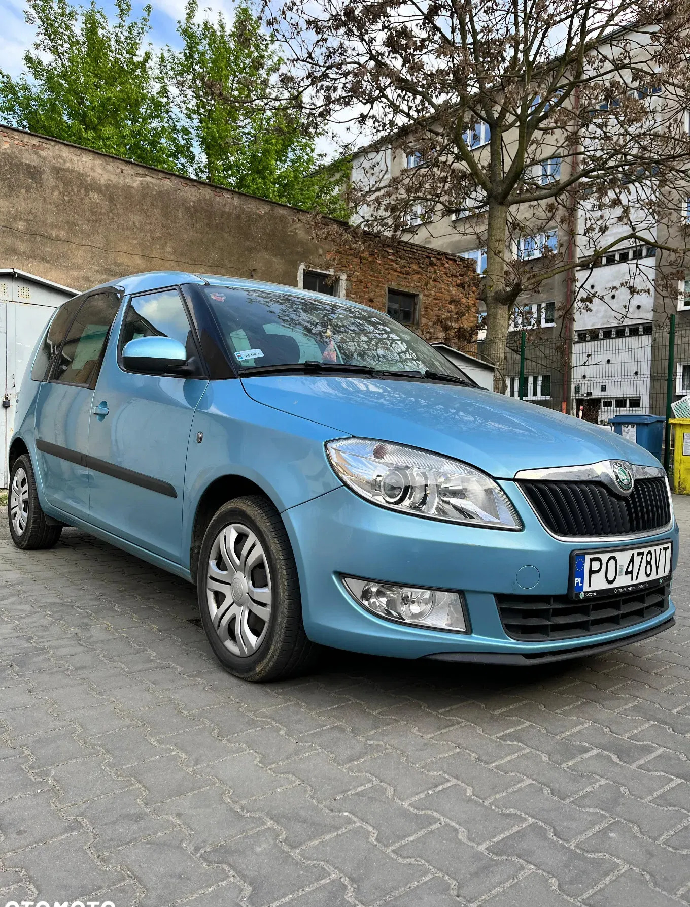 poznań Skoda Roomster cena 21000 przebieg: 125000, rok produkcji 2012 z Poznań